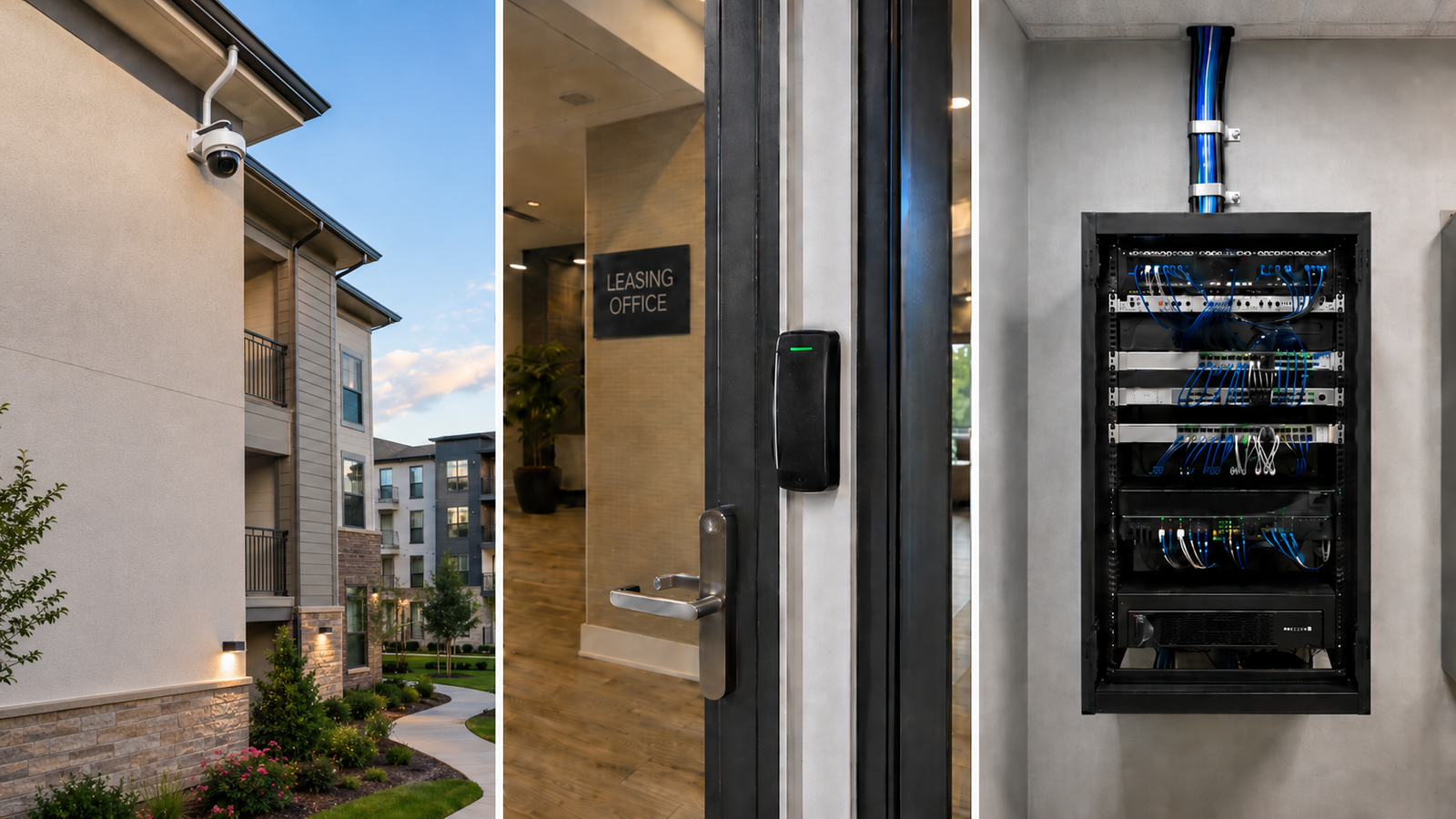 Cameras, access control, and structured cabling install